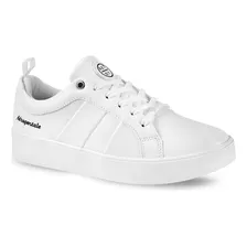 Tenis Urbano Aeropostale Grabado Para Mujer Blanco