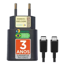 Carregador Para Samsung 25w Turbo S22 S21 S20 Plus Ultra