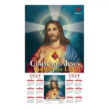 Folhinha Sagrado Coração De Jesus - 2024 - Editora Vozes