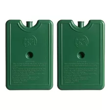 2 X Placa Gelo Artificial Reutilizável Rígido Termogel 800ml