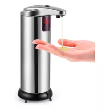 Dispenser Jabon Liquido Automatico Baño Acero Inox Premium