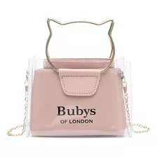 Bolsas Mujer Hombro Gatos Cosmetiquera Cuero Sintetico