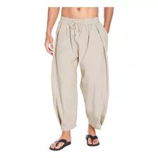 Pantalones K Para Hombre, A La Moda De Verano, Con Cordón, E