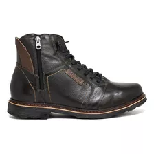 Bota Coturno Masculino Rafarillo Alth Aumenta Altura Couro