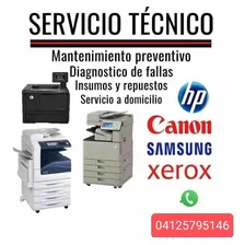 Servicio Técnico Para Fotocopiadoras Canon Hp Samsung 