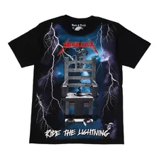 Playera Rock Metallica Ride The Lightning 