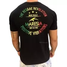 Kit 2 Camiseta Maresia Camisa Algodão Masculina