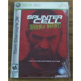 Splinter Cell: Double Agent. Limited Edition. Xbox 360.