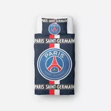 Lençol Paris Saint Germain Tecido Macio Almofada Redon Bola 