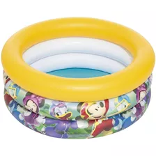 Piscina Inflable Para Bebes Niños Mickey Mouse 70x30cms
