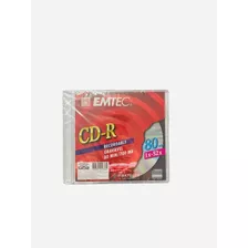 Cd-r 80 Minutos/700 Mb 1 X-52 X *emtec* Novo + Nf/e