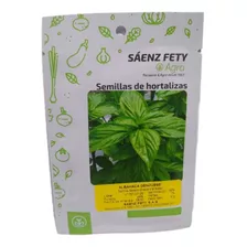 Semilla De Aromaticas Albahaca Genovese Sobre 5 Grms