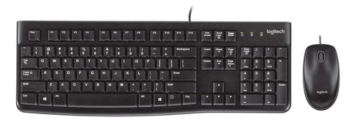Kit De Teclado Y Mouse Inalámbrico Logitech Mk540 Español España De Color Negro