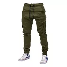 Pantalon Cargo Chupin Jogger Puño Ajustado X2 Unidades