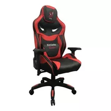 Silla Gamer Profesional Pro Roja Ackamer Brazos 4d 