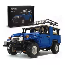 Nifeliz Off-road Pickup J40 Land Cruiser Moc Técnica Bloqu.