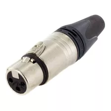 Conector Canon Hembra 3 Pines (envio Gratis) Nc3fxx Neutrik