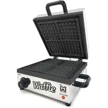 Máquina De Waffles Wafer Profissional - 127v - Antiaderente