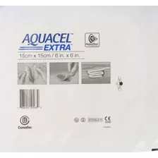 Curativo Aquacel Extra Hidrofibra 15x15 Cm Convatec 420673