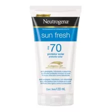 Protetor Solar Sun Fresh Fps70 120ml Neutrogena