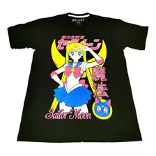 Camiseta Camisa Juvenil Adulto Sailor Moon Animes Algodão 