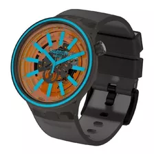 Reloj Swatch So27b112 Big Bold Fire Taste Agente Oficial