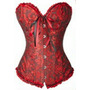 Primera imagen para búsqueda de corset rojo mujer