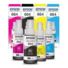 Kit Tinta Original Epson L1300 L365 L380 L565 L455 L375 L395