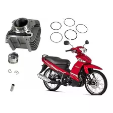 Kit Cilindro Motor Crypton 115+ Retentor Valvulas+ Juntas