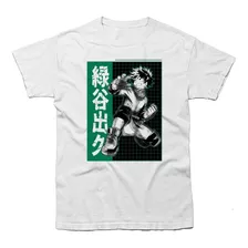 Remera Deku Boku No Hero Anime-aesthetic-otaku-manga