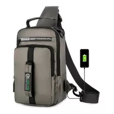 Pechera Mochila Multi Posiciones Impermeable Usb Lonchera M