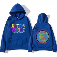 Blusa Moletom Astroworld Álbum Travis Scott Planeta Rap