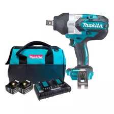 Chave De Impacto 18v Dtw1001z Makita + Kit 2 Baterias/bolsa