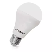 Lâmpada Led Bulbo A55 6w Bivolt E27 6500k Luz Branca Ourolux