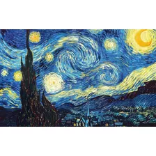 Painel Festa Van Gogh 4,00 X 3,00m Em Tecido Sublimado