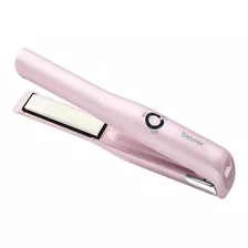 Plancha Para El Cabello Inalámbrica Recargable Hs20 Beurer Color Rosa