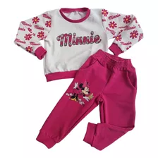 Conjunto Blusa Calça Infantil Inverno Menina Frio Quentinho