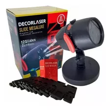 Projetor Com Led Colorido Slide Megaluxe Dl04 Decorlaser