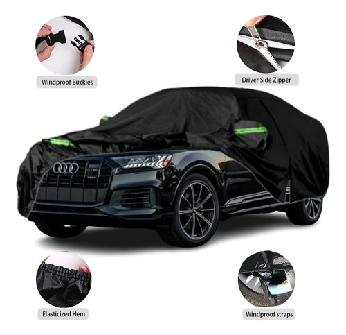 Cubiertas De Coche Impermeables Ltdnb Compatible Con Audi Foto 2