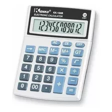Calculadora Eletrônica De Mesa Com 8 Dígitos Profissional Cor Cinza