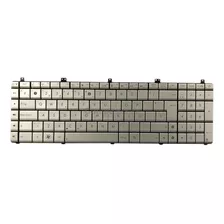 Teclado Asus N75 N75s N75sl N75sf N55 N55s N55x N55sf Esp Color Plata