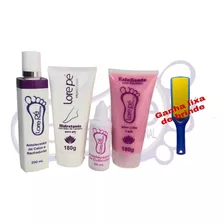 Kit Amolecedor De Calos De 200ml Lore Pé + Brinde