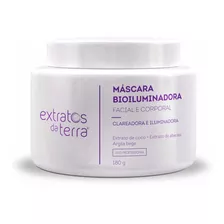 Extratos Da Terra Máscara Bioiluminadora - Clareadora E Iluminadora 180 G