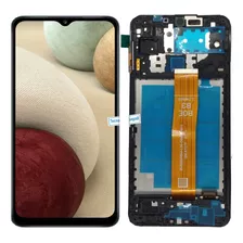 Modulo Pantalla Para Samsung A12 A127f C/marco Actualizable