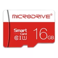 Memoria Micro Sd Marca Microdrive De 16gb Clase 10 