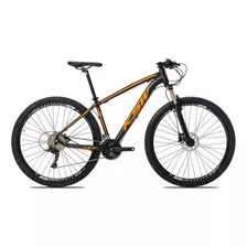Bicicleta Aro 29 Ksw 24v - Cambios Index Hidraulico+trava Cor Preto/laranja Tamanho Do Quadro 15