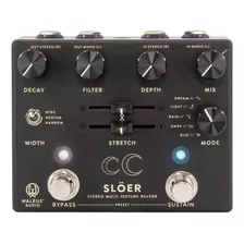 Walrus Audio Sloer Reverberacion Ambiental Estereo, Negro, (