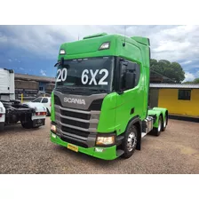 Scania R450 Highline 6x2 . Só Puxou Container 