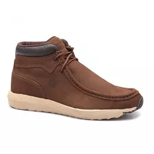 Bota Tênis Country Masculino Side Café Couro