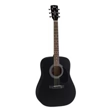 Guitarra Acústica Cort Standard Ad810 Para Diestros Black Satin